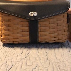 Longaberger signature shoulder bag